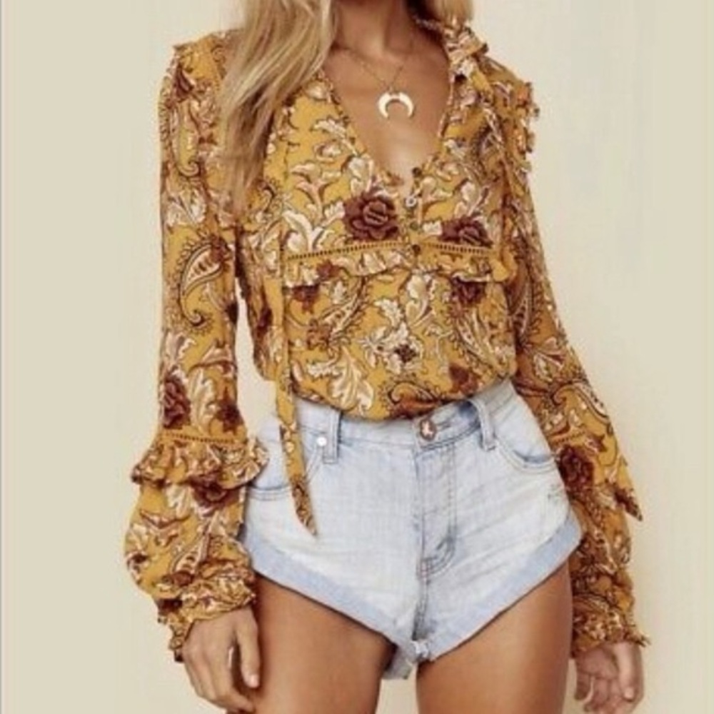 Spell Etienne blouse